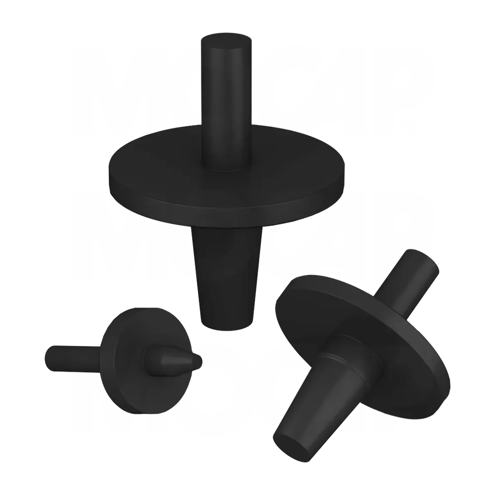 EPDM Rubber Washer Plugs MOCAP EPDM Tapered Masking Plugs